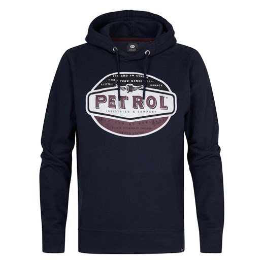 Petrol Industries Bluza M-3030-SWH235 Granatowy Regular Fit ze sklepu MODIVO w kategorii Bluzy męskie - zdjęcie 182671058