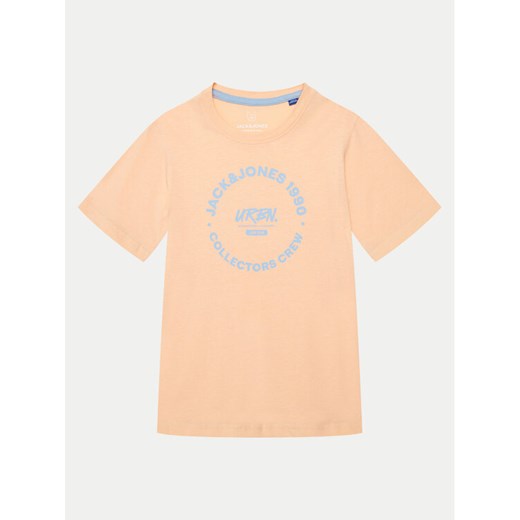 Jack&Jones Junior T-Shirt 12270001 Pomarańczowy Regular Fit ze sklepu MODIVO w kategorii T-shirty chłopięce - zdjęcie 182671068