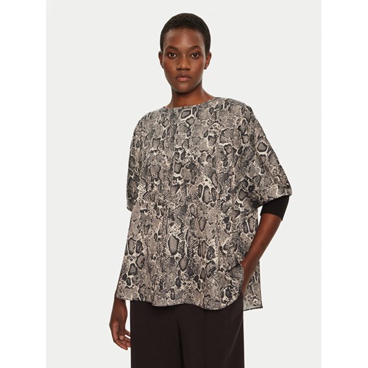 JOOP! Bluzka Bine 10018881 30044813 Szary Regular Fit ze sklepu MODIVO w kategorii Bluzki damskie - zdjęcie 182671089