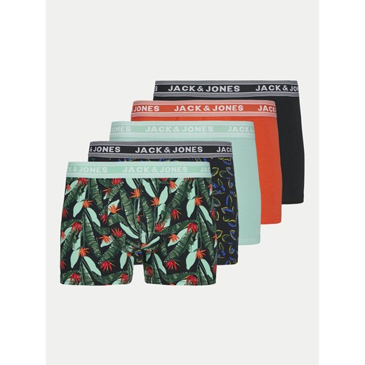 Jack&Jones Komplet 5 par bokserek West Leaf 12274700 Kolorowy ze sklepu MODIVO w kategorii Majtki męskie - zdjęcie 182671117
