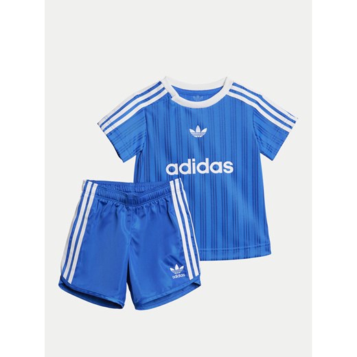 adidas Komplet t-shirt i spodenki Football JC6588 Niebieski Regular Fit ze sklepu MODIVO w kategorii Komplety niemowlęce - zdjęcie 182671159