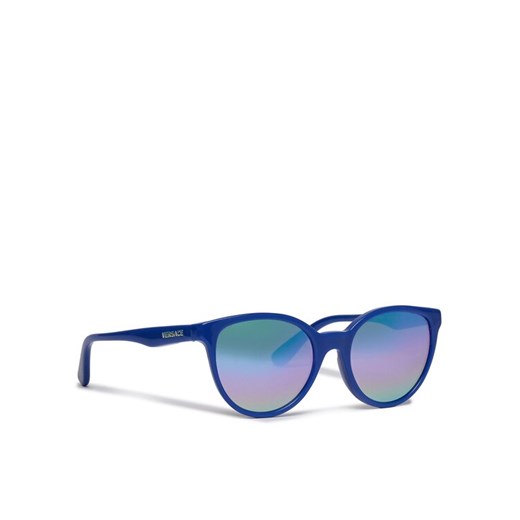 Versace Okulary przeciwsłoneczne dziecięce 0VK4427U Niebieski ze sklepu MODIVO w kategorii Okulary przeciwsłoneczne męskie - zdjęcie 182671169
