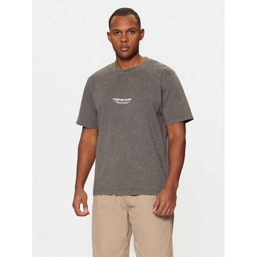 Jack&Jones T-Shirt Vesterbro 12256715 Szary Relaxed Fit ze sklepu MODIVO w kategorii T-shirty męskie - zdjęcie 182671186