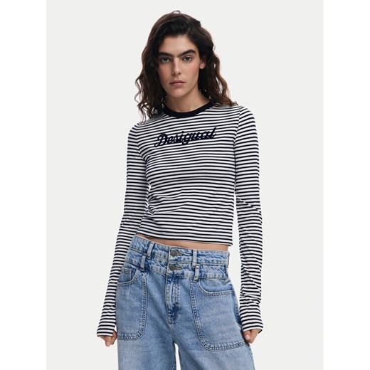 Desigual Bluzka 25SWTK85 Czarny Regular Fit ze sklepu MODIVO w kategorii Bluzki damskie - zdjęcie 182671197