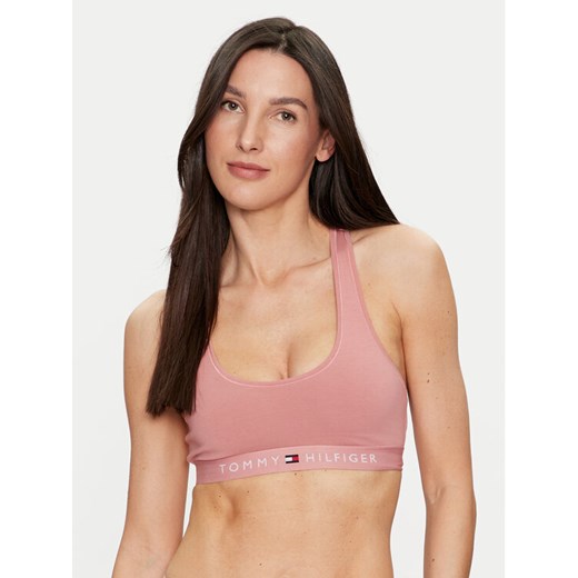 Tommy Hilfiger Biustonosz top UW0UW04143 Różowy ze sklepu MODIVO w kategorii Biustonosze - zdjęcie 182671246