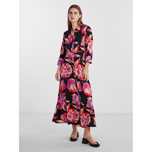 YAS Sukienka koszulowa Savanna 26022663 Kolorowy Loose Fit ze sklepu MODIVO w kategorii Sukienki - zdjęcie 182671257