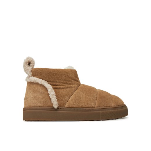 Inuikii Śniegowce Shearling Slipin 75202-010 Beżowy ze sklepu MODIVO w kategorii Śniegowce damskie - zdjęcie 182671287