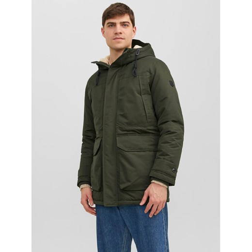 Jack&Jones Kurtka zimowa 12235869 Zielony Regular Fit ze sklepu MODIVO w kategorii Kurtki męskie - zdjęcie 182671327