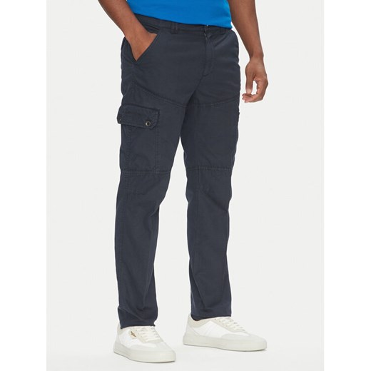 Aeronautica Militare Spodnie materiałowe 251PA1662CT3526 Granatowy Regular Fit ze sklepu MODIVO w kategorii Spodnie męskie - zdjęcie 182671397