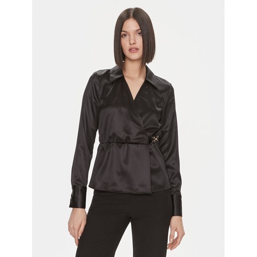 Liu Jo Bluzka MF3216 T3450 Czarny Regular Fit ze sklepu MODIVO w kategorii Bluzki damskie - zdjęcie 182671478