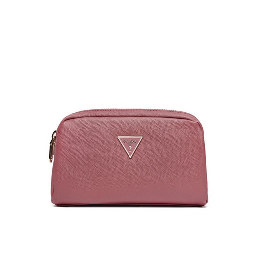 Guess Kosmetyczka Double Zip PW1576 P3373 Różowy ze sklepu MODIVO w kategorii Kosmetyczki - zdjęcie 182671509