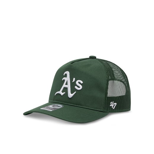 47 Brand Czapka z daszkiem MLB Oakland Athletics Mesh '47 HITCH B-MSHTC18GWP 47 Brand OS MODIVO