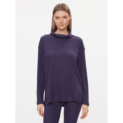 Triumph Bluza Thermal MyWear Sweater 10216560 Granatowy Regular Fit ze sklepu MODIVO w kategorii Bluzy damskie - zdjęcie 182671536