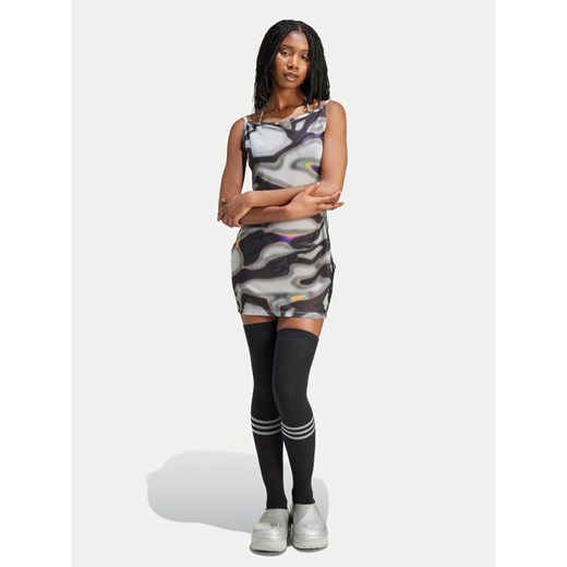 adidas Sukienka codzienna Pride Mesh IZ4890 Kolorowy Slim Fit ze sklepu MODIVO w kategorii Sukienki - zdjęcie 182671549