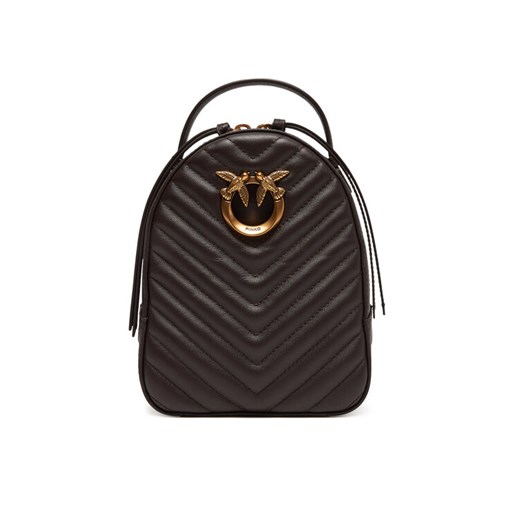 PINKO Plecak Love Click Mini Backpack PE 25 PLTT 103614 A1J2 Brązowy ze sklepu MODIVO w kategorii Plecaki - zdjęcie 182671606