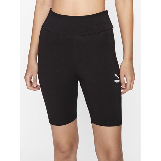 Puma Kolarki Classics 530234 Czarny Tight Fit ze sklepu MODIVO w kategorii Szorty - zdjęcie 182671665