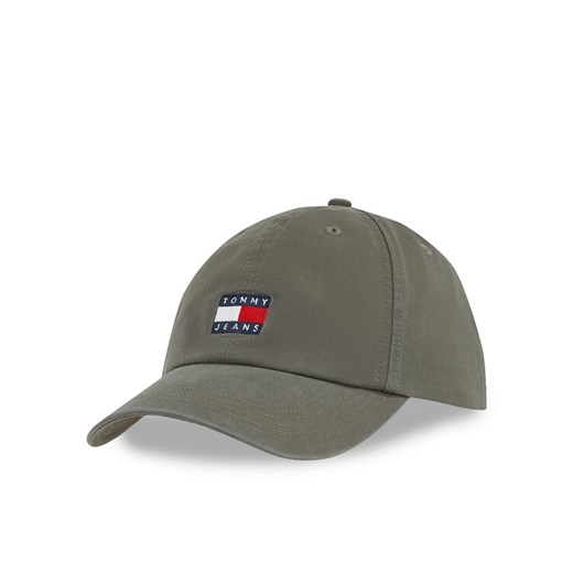 Tommy Jeans Czapka z daszkiem Tjm Heritage Cap AM0AM12020 Zielony ze sklepu MODIVO w kategorii Czapki z daszkiem męskie - zdjęcie 182671738