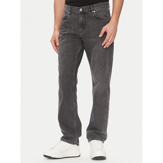 Karl Lagerfeld Jeans Jeansy A2M10131 Szary Straight Fit ze sklepu MODIVO w kategorii Jeansy męskie - zdjęcie 182671767
