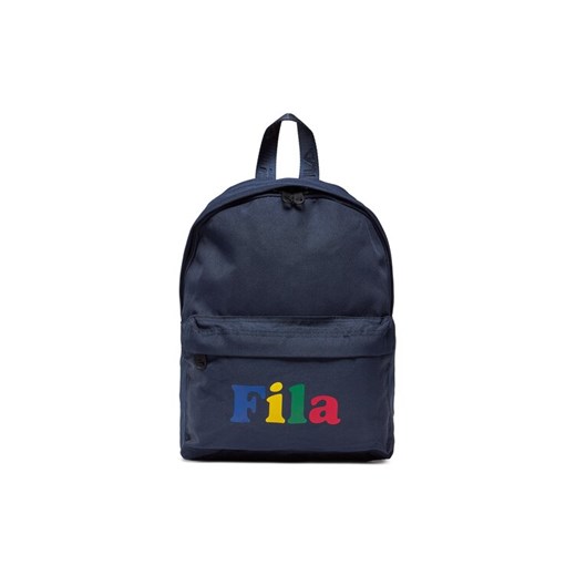 Fila Plecak Beckley Back To School Colorful Logo Mini Backpack Malma FBK0023.50004 Granatowy ze sklepu MODIVO w kategorii Plecaki dla dzieci - zdjęcie 182671829