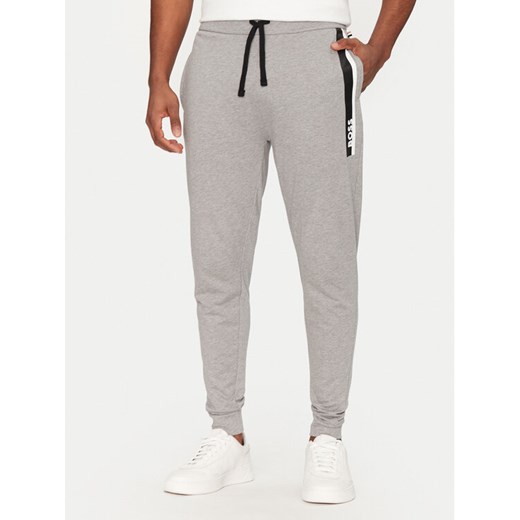 BOSS Spodnie dresowe Authentic 50540654 Szary Regular Fit L MODIVO