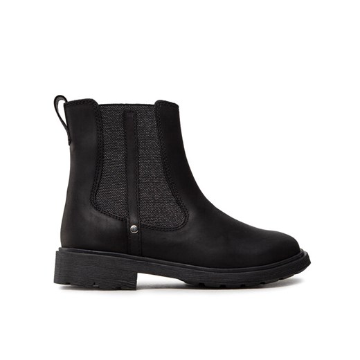 Clarks Kozaki Astrol Orin K 261537496 Czarny ze sklepu MODIVO w kategorii Buty zimowe dziecięce - zdjęcie 182671866