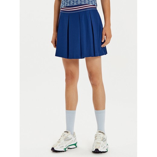 Lacoste Spódnica tenisowa JF0990 Niebieski Regular Fit ze sklepu MODIVO w kategorii Spódnice - zdjęcie 182671925