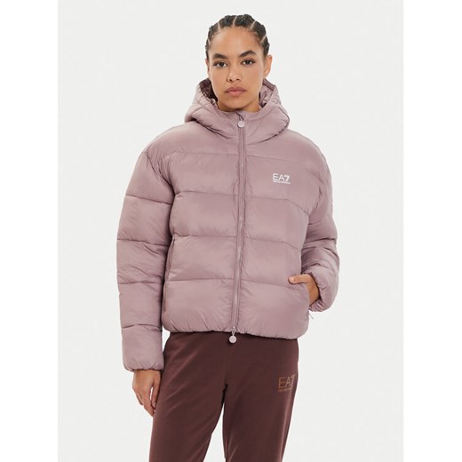 EA7 Emporio Armani Kurtka zimowa 6DTB17 TNGPZ Różowy Regular Fit ze sklepu MODIVO w kategorii Kurtki damskie - zdjęcie 182671936