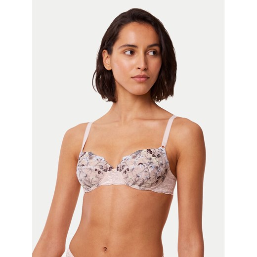 Triumph Biustonosz balkonetka Sensual Spotlight 10219847 Beżowy ze sklepu MODIVO w kategorii Biustonosze - zdjęcie 182671965