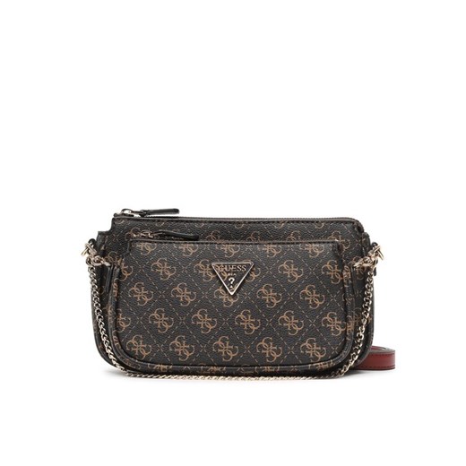 Guess Torebka Noelle (QL) Mini Bags HWQL78 79710 Brązowy ze sklepu MODIVO w kategorii Listonoszki - zdjęcie 182672008