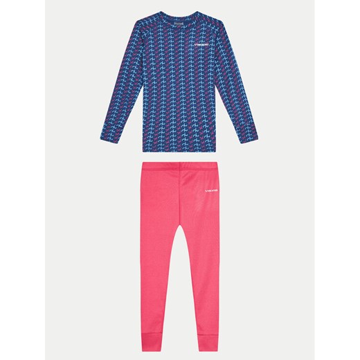 Viking Komplet bielizny termoaktywnej Nino Kids Set 500/21/6590/46 Granatowy Skinny Fit ze sklepu MODIVO w kategorii Bielizna termoaktywna - zdjęcie 182672019