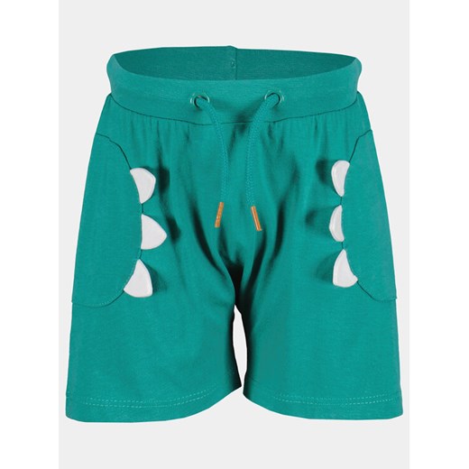 Blue Seven Szorty sportowe 938084 X Zielony Regular Fit ze sklepu MODIVO w kategorii Spodenki niemowlęce - zdjęcie 182672035