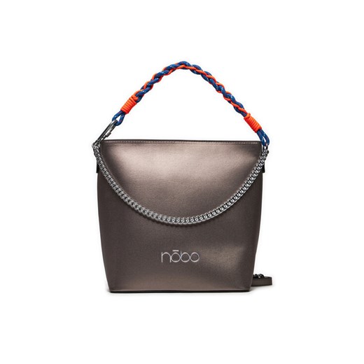 Nobo Torebka NBAG-M1280-C025 Szary ze sklepu MODIVO w kategorii Torby Shopper bag - zdjęcie 182672046