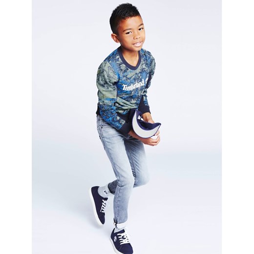 Timberland Bluza T25U09 D Zielony Regular Fit ze sklepu MODIVO w kategorii Bluzy chłopięce - zdjęcie 182672049