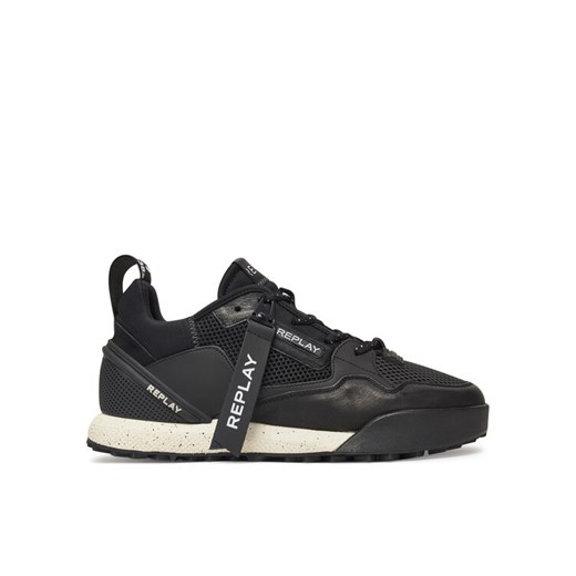 REPLAY Sneakersy GMS8L .000.C0015L Czarny ze sklepu MODIVO w kategorii Buty sportowe męskie - zdjęcie 182672068