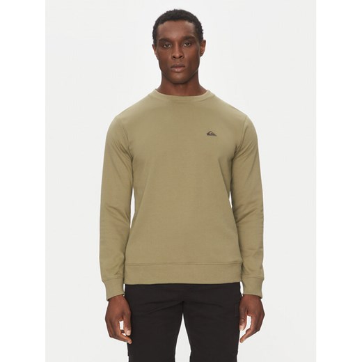 Quiksilver Bluza EQYFT04953 Zielony Regular Fit ze sklepu MODIVO w kategorii Bluzy męskie - zdjęcie 182672079