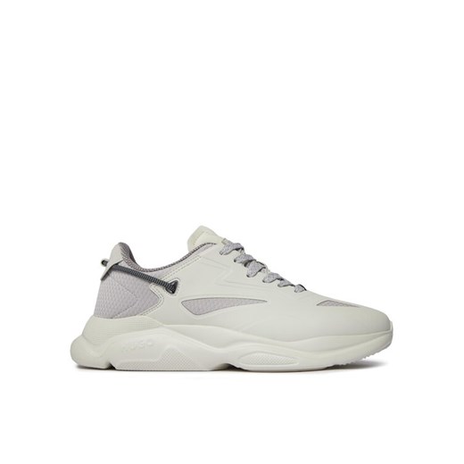 Hugo Sneakersy Leon 50503064 10254076 01 Beżowy ze sklepu MODIVO w kategorii Buty sportowe męskie - zdjęcie 182672089