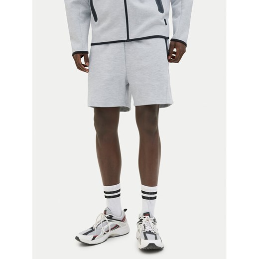 Jack&Jones Szorty sportowe Gordon Fusion 12273304 Szary Regular Fit ze sklepu MODIVO w kategorii Spodenki męskie - zdjęcie 182672097