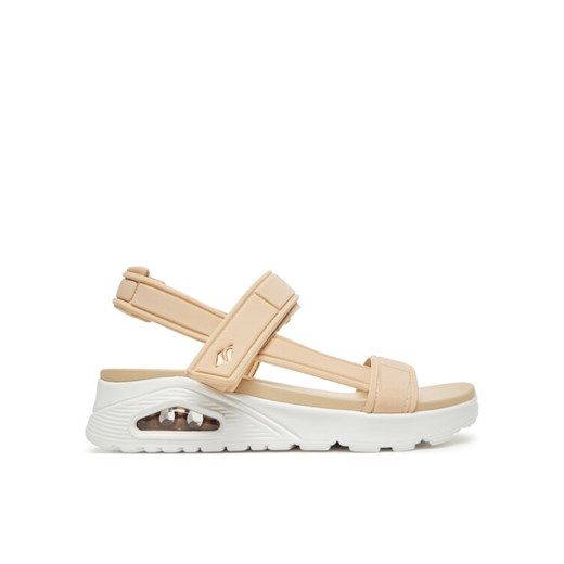Skechers Sandały Uno-Summer Stand2 119813/NAT Beżowy ze sklepu MODIVO w kategorii Sandały damskie - zdjęcie 182672199
