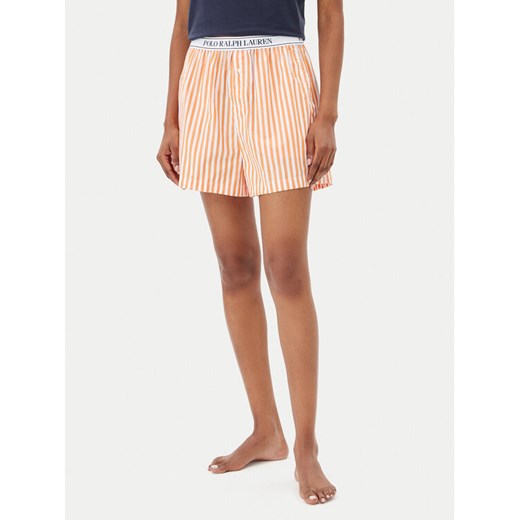 Polo Ralph Lauren Szorty piżamowe 4P7015 Pomarańczowy Regular Fit ze sklepu MODIVO w kategorii Piżamy damskie - zdjęcie 182672235