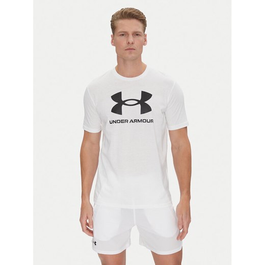 Under Armour Szorty sportowe Vanish Woven 6in 1373718 Biały Regular Fit ze sklepu MODIVO w kategorii Spodenki męskie - zdjęcie 182672247