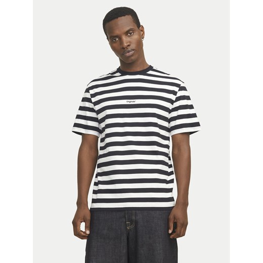 Jack&Jones T-Shirt Vesterbro 12265748 Czarny Relaxed Fit ze sklepu MODIVO w kategorii T-shirty męskie - zdjęcie 182672278