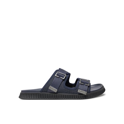 G-Star Raw Klapki Command Ds Dnm M 2412 075202 Granatowy ze sklepu MODIVO w kategorii Klapki męskie - zdjęcie 182672296