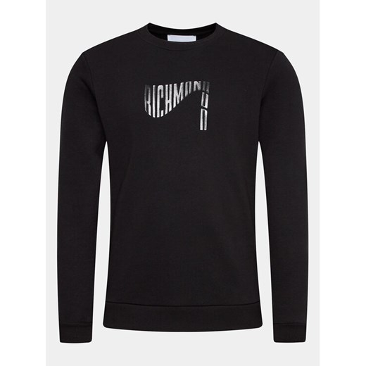 Richmond X Bluza UMA23024FE Czarny Regular Fit ze sklepu MODIVO w kategorii Bluzy męskie - zdjęcie 182672337