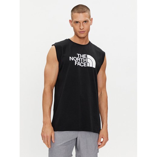 The North Face Tank top Easy NF0A87R2 Czarny Regular Fit ze sklepu MODIVO w kategorii T-shirty męskie - zdjęcie 182672465