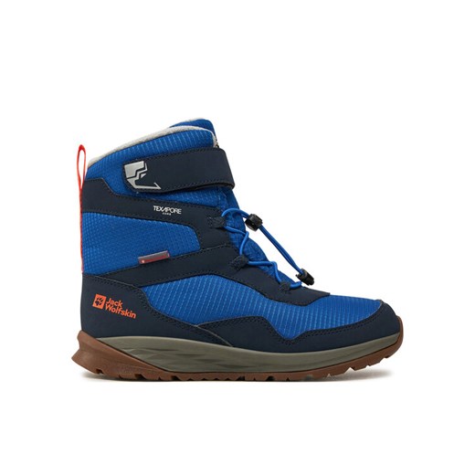 Jack Wolfskin Śniegowce Polar Bear-B Texapore High Vc K A62145 Niebieski ze sklepu MODIVO w kategorii Buty zimowe dziecięce - zdjęcie 182672487