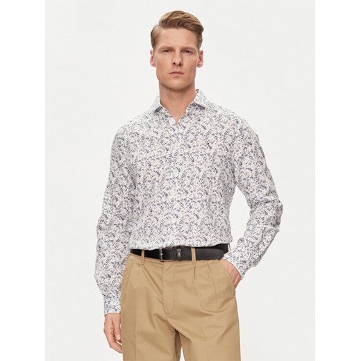 Tommy Hilfiger Koszula MW0MW34631 Biały Slim Fit ze sklepu MODIVO w kategorii Koszule męskie - zdjęcie 182672557