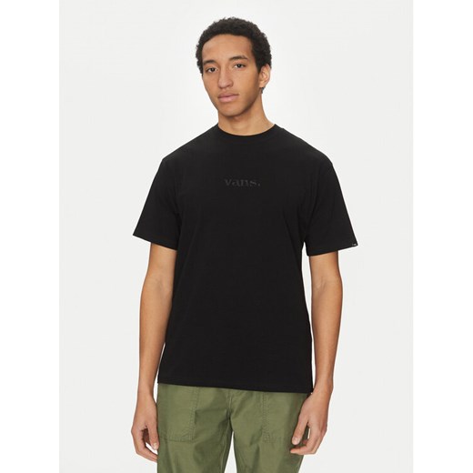 Vans T-Shirt Essential VN000HPZ Czarny Loose Fit ze sklepu MODIVO w kategorii T-shirty męskie - zdjęcie 182672608