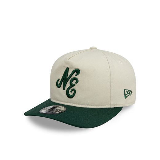 New Era Czapka z daszkiem Precurved Unstructured Golfer 60595461 Beżowy ze sklepu MODIVO w kategorii Czapki z daszkiem męskie - zdjęcie 182672635
