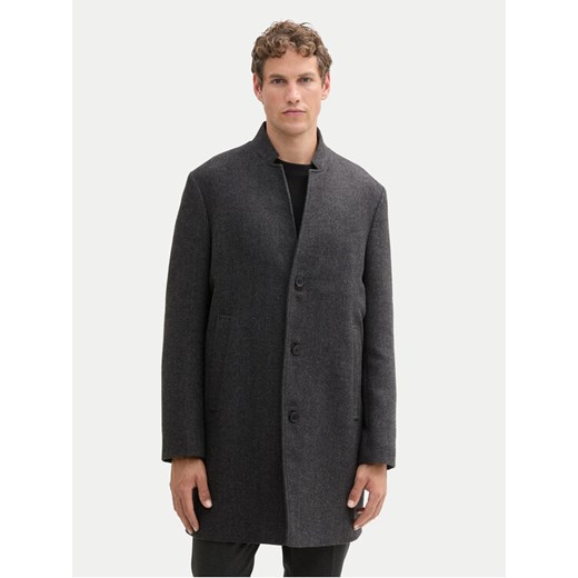 Tom Tailor Denim Płaszcz przejściowy 1042405 Szary Regular Fit ze sklepu MODIVO w kategorii Płaszcze męskie - zdjęcie 182672637