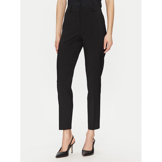 Boss Chinosy 50490051 Czarny Regular Fit ze sklepu MODIVO w kategorii Spodnie damskie - zdjęcie 182672679